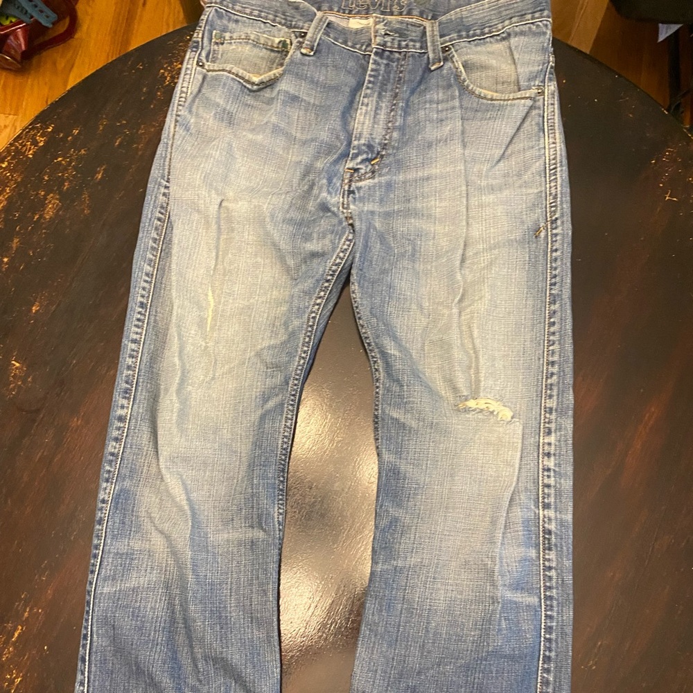 Levi's Vintage Straight 539 Light Blue Straight Jeans